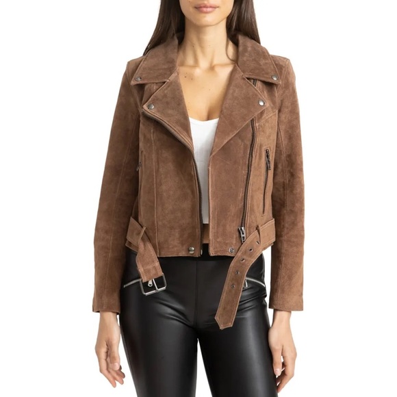Blank NYC Jackets & Blazers - Blank NYC Suede Moto Jacket ❤️IN STORES❤️